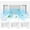 Interior Size 10x6 Inch-4, variant on Ceiling Vent Register 4 Pack Interior Size 10x4 Inch White Solid Steel Wall Air Registers
