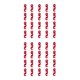 thumbnail image 2 of Soidarity Ajustador de cable de línea Guy, 20 piezas, aleación de aluminio, pequeños ajustadores de cuerda a prueba de viento, accesorios para rojo 2piezas, 2 of 6