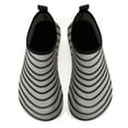 thumbnail image 3 of CERYTHRINA Water Shoes for Women Men Swim Beach Shoes Barefoot Quick-Dry Aqua Water Socks for Yoga Exercise Gray 36-37, 3 of 6