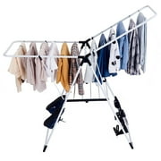 Costway Laundry Clothes Storage Drying Rack Portable Folding Dryer Hanger Heavy Duty
