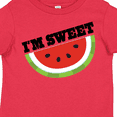 thumbnail image 4 of Inktastic I'm Sweet Watermelon Boys or Girls Toddler T-Shirt, 4 of 5