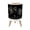 Color 3, variant on Small Trash Can with Lid Vintage Floral Botanical Animal Prints Nature Bird Flowers 1.8 Gallon Dog Proof Trash Can Round Garbage Can Waste Bin Wastebasket for Bathroom Bedroom Living Room