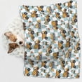 thumbnail image 6 of Disketp Excavator Dog Blanket/Bed Cover for Dogs and Cats,Puppy Essentials-Medium, 6 of 8