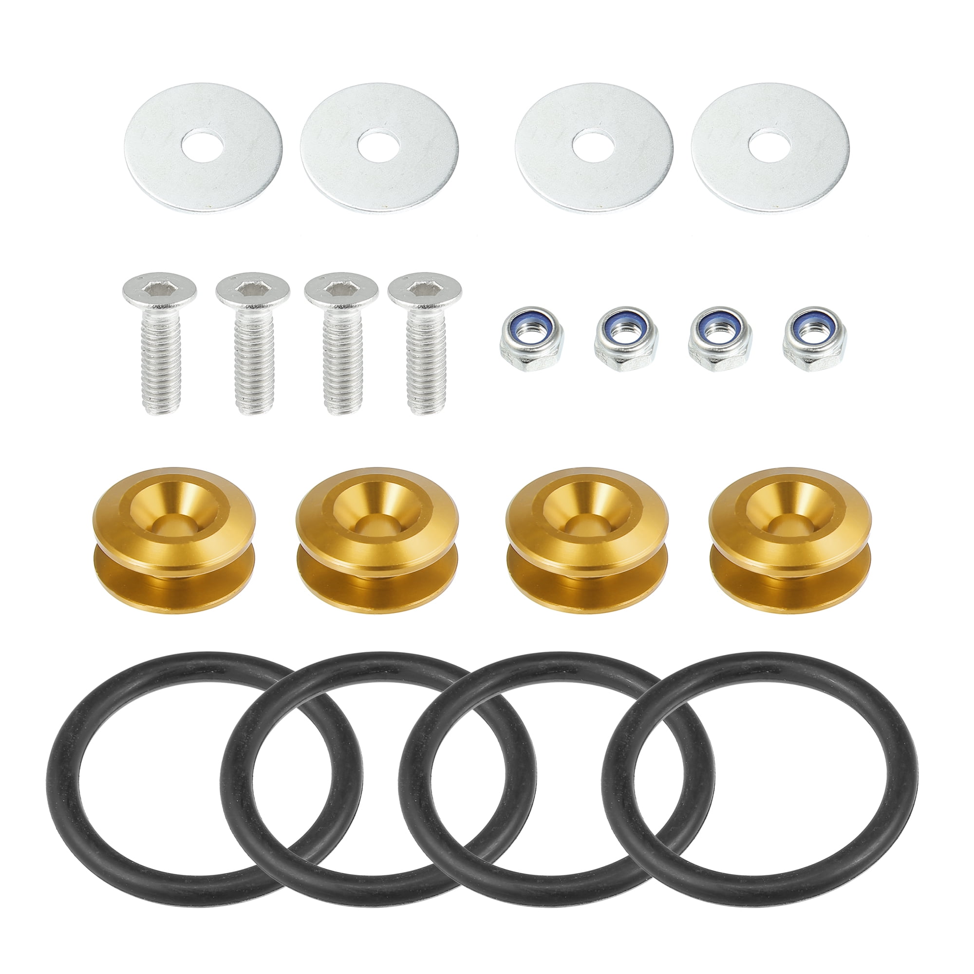 4 Set Oval Bumper Quick Release Quick Release Front Rear Bumper