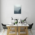 thumbnail image 2 of Impress Guests with This 12x16 Inch Abstract Mountain Forest Framed Canvas Print - A Modern Touch to Any Room, 2 of 7