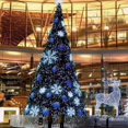 thumbnail image 3 of IBAOLEA 66ft Christmas Decorative Mini Lights, 200 LED Green Wire Fairy Starry String Lights Plug in, 8 Lighting Modes, for Indoor Outdoor Xmas Tree Wedding Party Decoration (Blue) Blue, 3 of 7