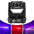 thumbnail image 3 of Toolven Moving Head LED Light with Laser Effect, 180° Horizontal and 270° Vertical Scanning, 6W RGB Lasers, DMX Control for Stage and Party Use, 3 of 7