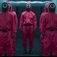 thumbnail image 1 of Traje de cosplay de drama coreano Sudaderas con capucha rojas Ropa deportiva unisex (3 piezas XL) Ndcxsfigh Para estrenar, 1 of 9
