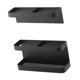 thumbnail image 3 of Paragüero de pared de altura regulable y color negro, sin necesidad de perforaciones, para pasillos de hotel, 3 of 8