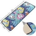 thumbnail image 2 of Kitchen Rugs and Mats Non-Skid Washable Runner Rugs Christmas Snowman Winter Long 72x24 inch for Floor Cushioned Hallway Entryway Indoor 2x6, 2 of 7