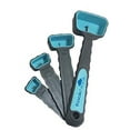 thumbnail image 3 of Collapsible Silicone Measuring Cups & Blue Measuring Spoon Set 8 pc set, 3 of 7