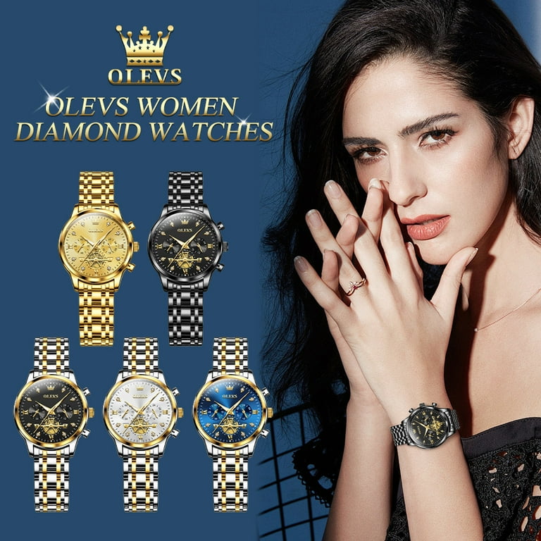 OLEVS Watches for Womens Business Luxury Casual Analog  display picture 2