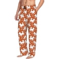 thumbnail image 6 of Sigee Christmas Snowflake Dog print Men's Pajama Pants Lounge Sleep Bottoms with Elastic Waistband and Pockets-X-Large, 6 of 6