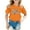 Orange, variant on Boys Tshirts 100th Day of School Shirt Crewneck Short Sleeve Cute Cartoon Printed Tee Little Boys Clothes for Girls 6-7 Years