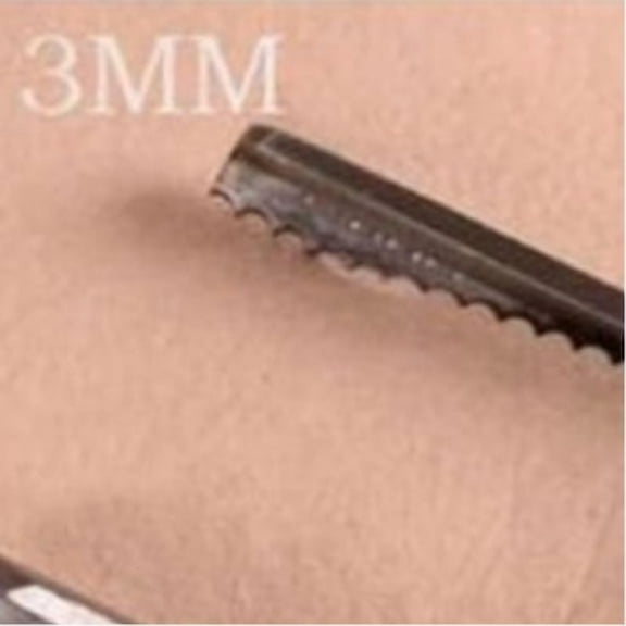 3/5/7mm Fabric Dressmaking Scalloped Edge Pinking Shears Scissors Clipper Fabric Cutter Sewing Professional Tailor Scissors