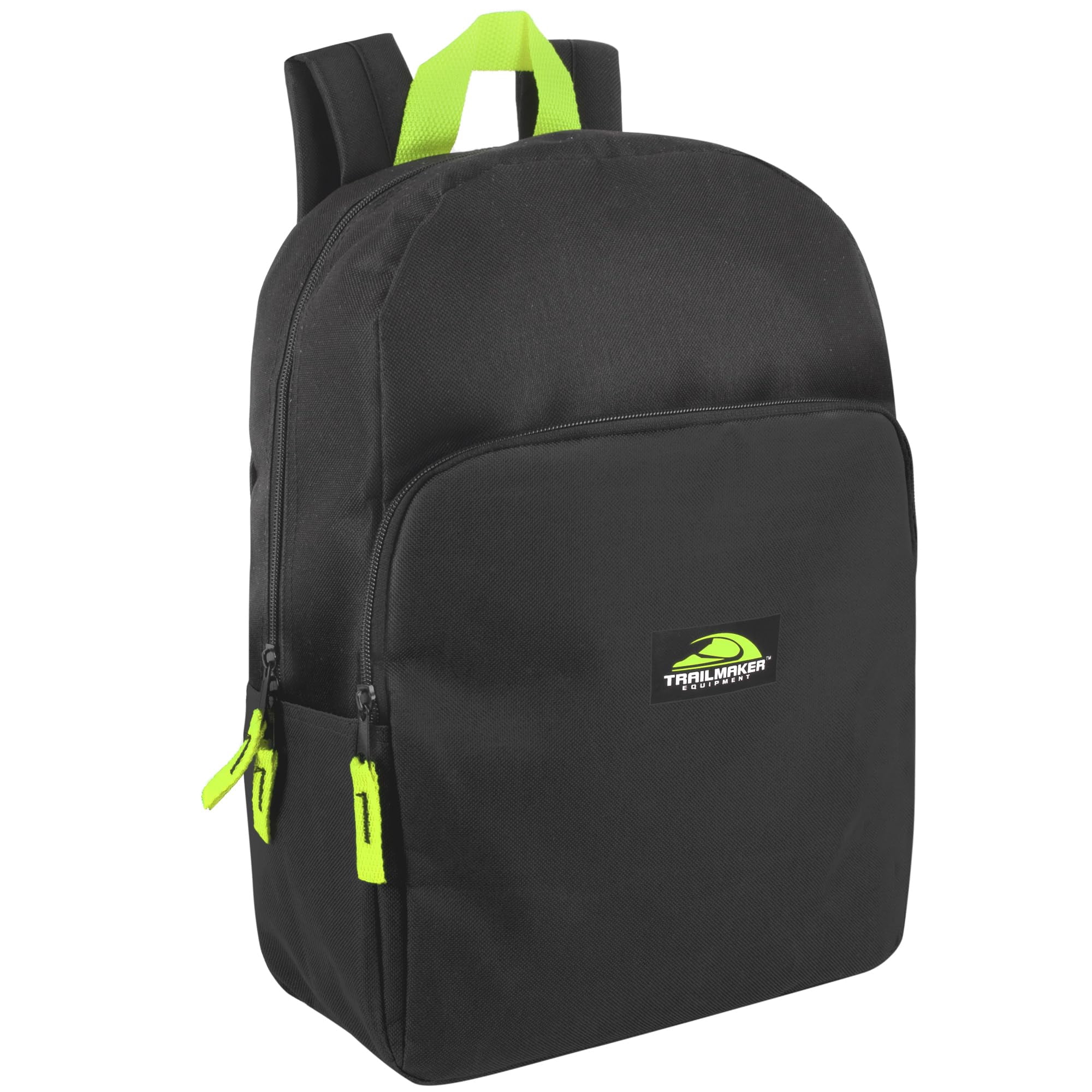 24 Pack of Bulk Wholesale Two Tone Color Backpacks for Travel and Commuting in Mixed Male Colors Pack