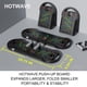 thumbnail image 5 of Tabla de flexiones HOTWAVE Fitness plegable 20 en 1 bar, 5 of 6