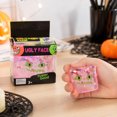 thumbnail image 4 of Ugly Face Spooky Squishy Cube, Slow Rising Stress Relief Fidget Ball with Round Glitter Sequin, Halloween Party Favor, 1 Pack, 4 of 4