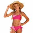 thumbnail image 5 of Mnyotv Girls Swimsuits Bikini Set 2 Pieces bathing suits Adjustable Shoulder Strap Swimwear summer clothes, 5 of 8