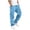 Blue, variant on Guluxicc Boys Cargo Pants with Mutil Pockets Drawstring Elastic Waist Loose Casual Outdoor Hiking Trousers for Kids 5-15Years