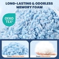 thumbnail image 3 of Almohada de espuma viscoelástica refrescante A-Pce ajustable tamaño Queen, 3 of 9