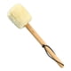 thumbnail image 3 of Mazo de batería antideslizante para bombo, baqueta musical de madera con fieltro suave, color beige SP 01 37 cm, 3 of 14