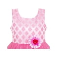 thumbnail image 4 of Girls Dress Hi-lo Maxi Princess Tulle Overlay Party Pink 7, 4 of 4
