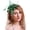Green, variant on Elegant Headband Fascinators For Women High Tea Party Hats Wedding Headware Bridal Headpiece, Beige