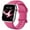 Hot Pink, variant on Flexible Silicone Sport Band for Apple Watch - Comfortable, Waterproof Strap for iWatch Series 1-9, Compatible with 38mm-45mm - Unisex Wristband for Active Men and Women - Ultra Soft Replacement Band