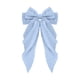 thumbnail image 1 of Elegantes pasadores de pelo de gasa, pinza con lazo grande para mujer, accesorios de pelo con clip de resorte de lunares morados para la parte posterior de la cabeza, 1 of 4