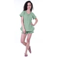 thumbnail image 5 of Moomaya Womens Nightwear Set w/ Shorts Cotton Sleepwear 2 Pcs Nightdresses, 5 of 7
