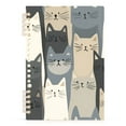 thumbnail image 7 of FORMRS 1-Subject Spiral Notebook 8" x 5" College Ruled 60 Refillable Sheet, Blue Cute Cats, 7 of 7