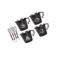 thumbnail image 2 of Dalazy 5 Pcs Tasses à Thé Café Ustensiles Pratiques Tasses pour Camping Feu de Camp Randonnée, 2 of 9