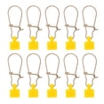 thumbnail image 1 of Almencla 10 Pieces Fishing Line Sinker Slides Fishing Tackle Sinker Weights Connector Yellow, 1 of 8