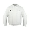 thumbnail image 1 of Chaqueta con ventiladores para enfriamiento instantáneo, ideal para deportes al aire libre y trabajo en condiciones de calor, tallas 2XL-3XL, color gris, protección UV., 1 of 7