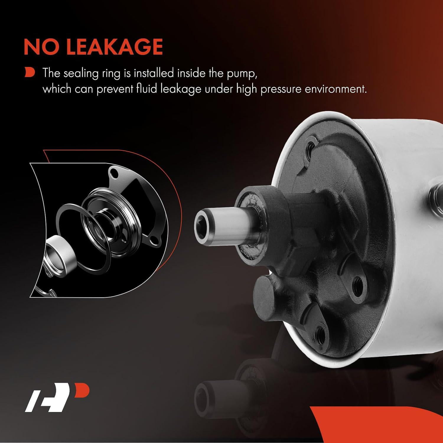 Depósito De Dirección Asistida Para Chevy Express Y GMC Savana 1997-2021 - Color Negro, Incluye Tapa Y Varilla