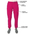 thumbnail image 4 of Women's Medical Nursing Jogger Scrub Set GT 4FLEX Top and Pant, 4 of 7