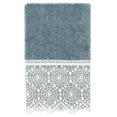 thumbnail image 5 of Linum Home Textiles 100% Turkish Cotton Arian 3PC Cream Lace Embellished Towel Set, 5 of 8