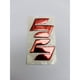 thumbnail image 3 of 1 Par De Calcomanías De Emblema Suzuki 3D Logo, 3 of 3