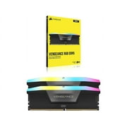 CORSAIR Vengeance RGB 32GB (2 x 16GB) 288-Pin PC RAM DDR5 6000 (PC5 48000) Desktop Memory Model CMH32GX5M2E6000C36