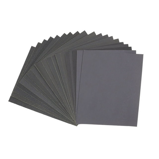 Speravity Papel de lija para pulir muebles hechos a mano, mate, resistente al agua, húmedo y seco, accesorios de Hardware para el hogar, 10 Uds. Herramientas y ferretería No.02