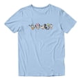 thumbnail image 2 of Disney Mickey Mouse Happy Faces Lineup Men's T Shirt (Light Blue, S-XXXL), 2 of 4