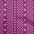 thumbnail image 1 of oneOone Cotton Poplin Twill Purple Fabric Animal Fabric For Sewing Printed Craft Fabric By The Yard 56 Inch Wide, 1 of 5