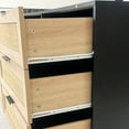 thumbnail image 4 of 51.18" 6-Drawers Rattan Storage Cabinet, 4 of 6