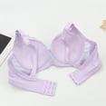 thumbnail image 7 of GUACER Womens Underwire Lace Support Bra Full Coverage Scalloped Floral Bra, Lift & Smoothing Padded Everyday Bra for Full Figure, 7 of 7