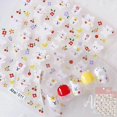 thumbnail image 1 of Bear Flower Nail Art Stickers Decals Banana Cherry Fruit Nail Art Sticker 3D Self Adhesive DIY Design Fashion Trend Glamour (2 Sheets), 1 of 4