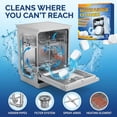 thumbnail image 2 of Dishwasher Cleaner Tablets, Powerful Deep Cleaning & Odor Eliminator Descaler for All Dishwashers, 12 Count (2 Pack, Total 24 Tablets), 2 of 6