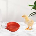 thumbnail image 2 of Paquete de 6 vasos de agua de pollo automáticos grandes azules y naranjas, vasos de agua de pollo adecuados para patos, gansos, pavos y conejos, aves de corral, 2 of 5
