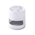 thumbnail image 2 of Toothbrush Holder with Drainage and 4 Compartments for Bathroom Countertop Organizer – Razor, Cosmetic Brush, and Toothpaste Storage, 2 of 8