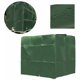 thumbnail image 3 of Cubierta para tanque de agua, cubierta para tanque IBC de 1000 l, tapa protectora para contenedor de tanque de agua, antipolvo, anti-UV y anti-lluvia, 120 x 100 x 116 cm (verde), 3 of 5